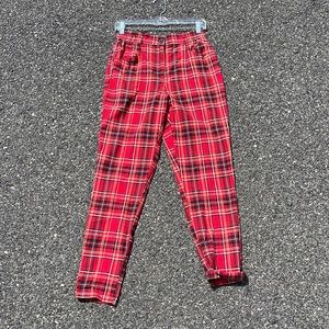 Urban outfitters plaid pants